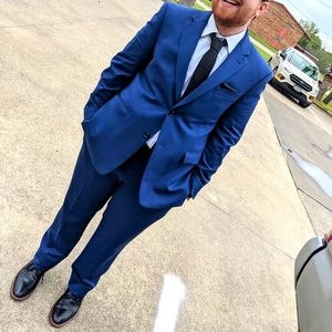 Tommy Hilfiger Blue Flex Suit